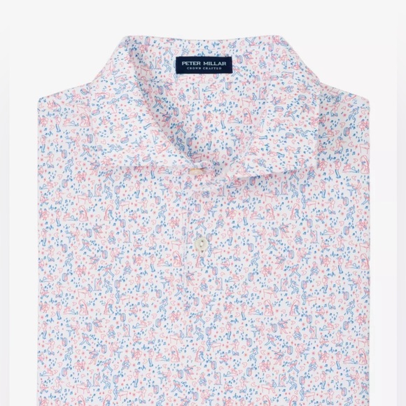 Peter Millar Other - Peter Millar East Coast Swing Performance Jersey Polo